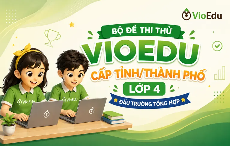Vioedu - Lớp 4 - Cấp Tỉnh/Thành phố
