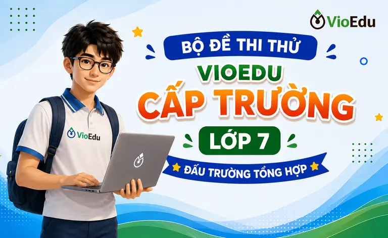 Vioedu - Lớp 7 - Cấp Trường